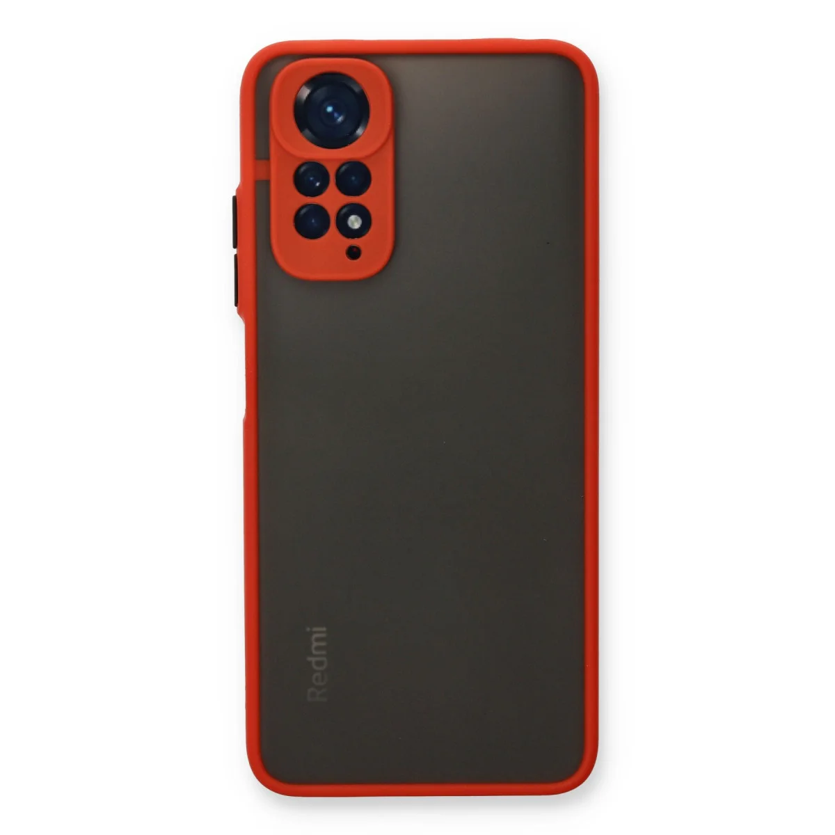 Redmi Note 11 Pro Kılıf Montreal Silikon Kapak - Kırmızı