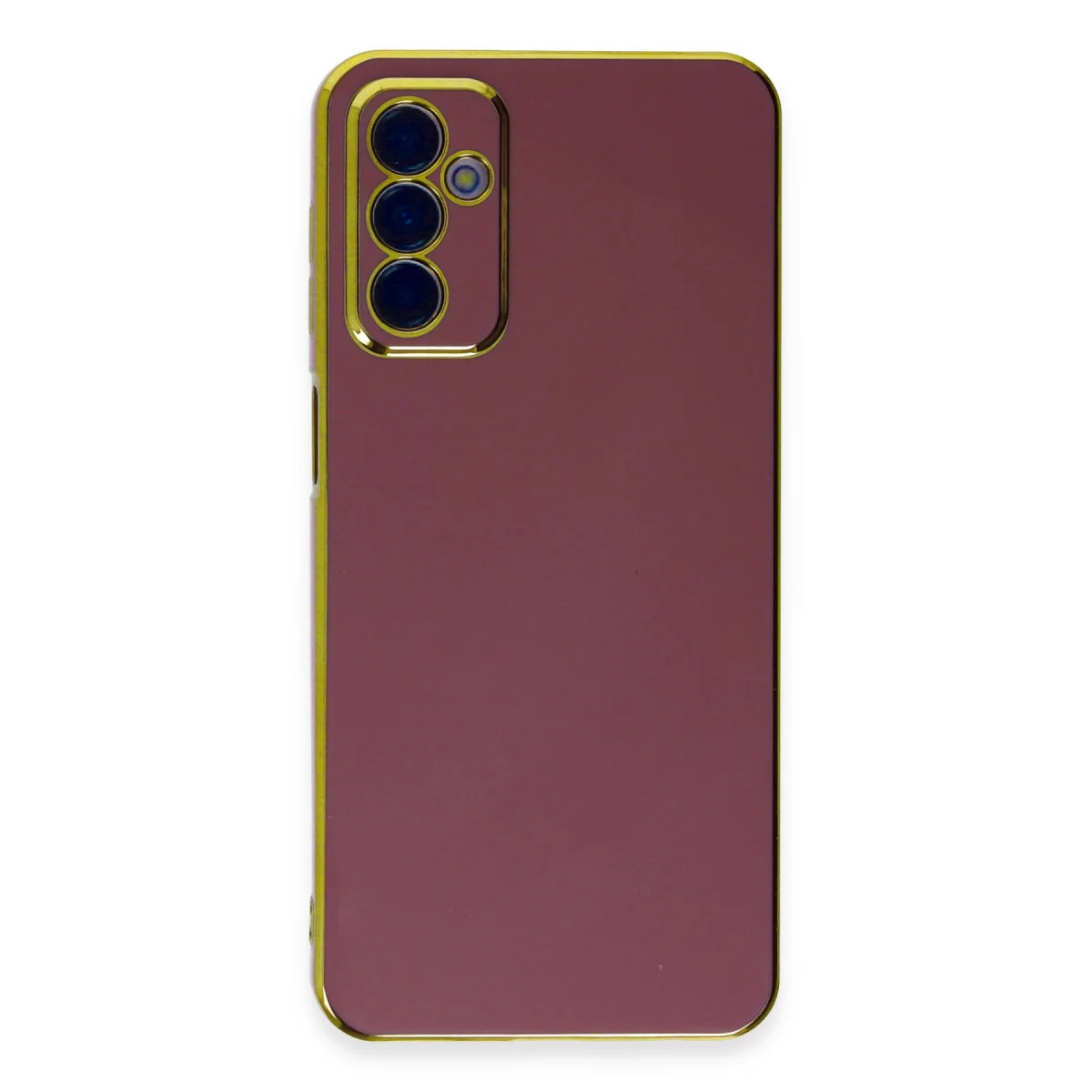Galaxy A04S Kılıf Volet Silikon - Kırmızı