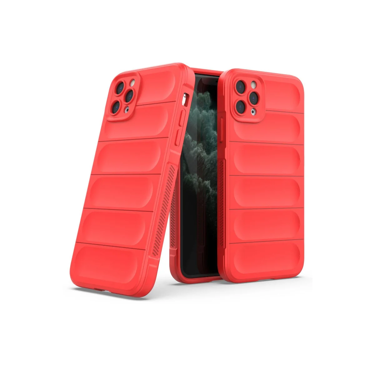 iPhone 11 Pro Kılıf Optimum Silikon - Kırmızı