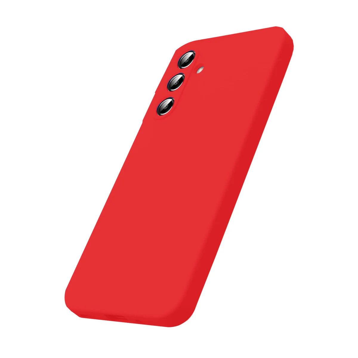 Galaxy A17 5G Nano içi Kadife Silikon - Kırmızı