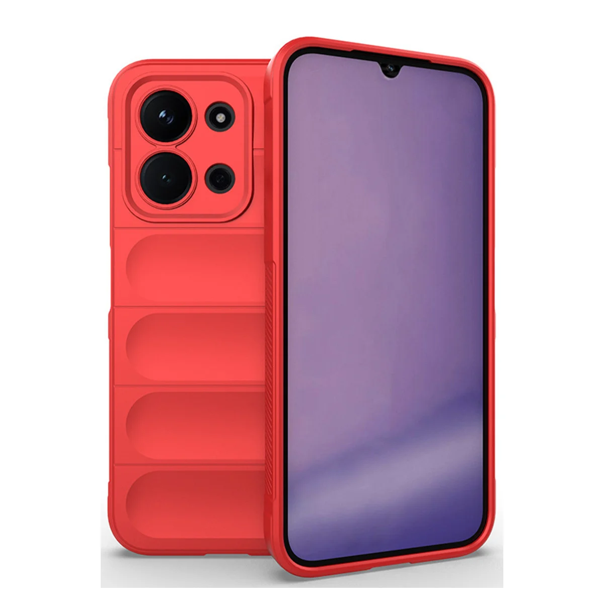 Redmi 15C 4G Optimum Silikon - Kırmızı
