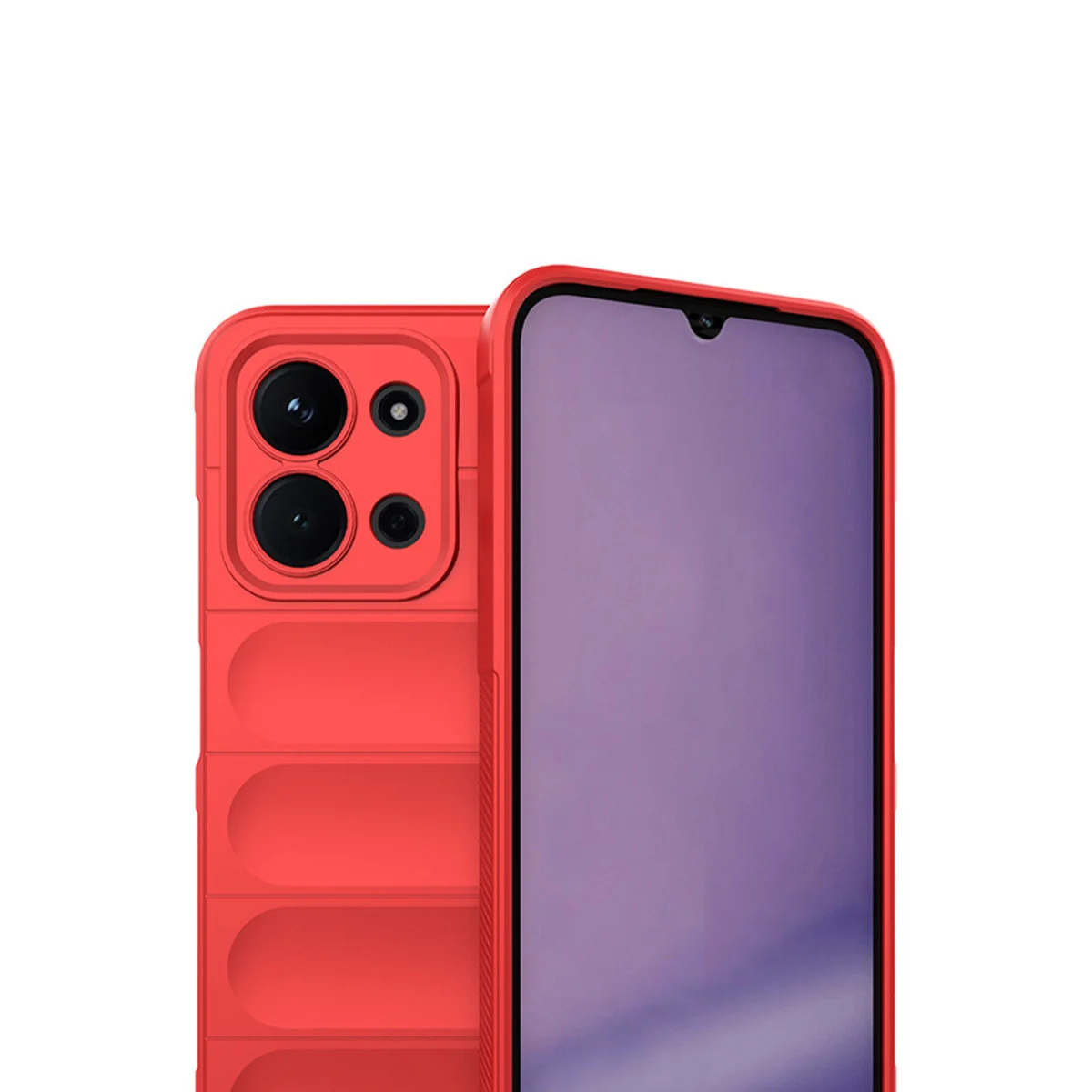 Redmi 15C 4G Optimum Silikon - Kırmızı