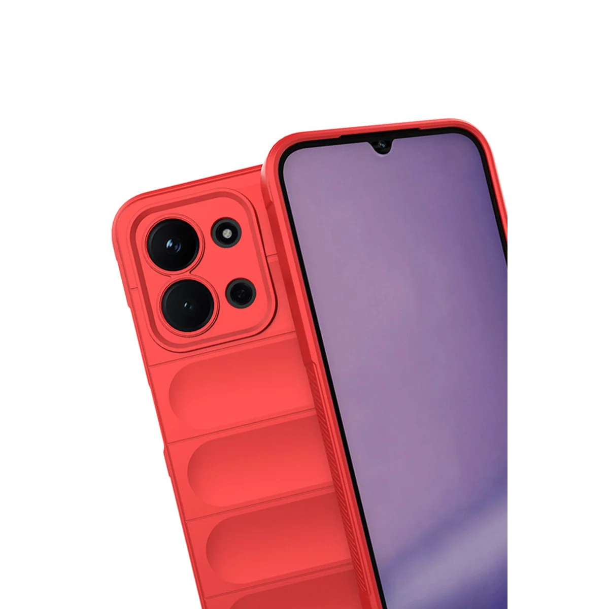 Redmi 15C 4G Optimum Silikon - Kırmızı
