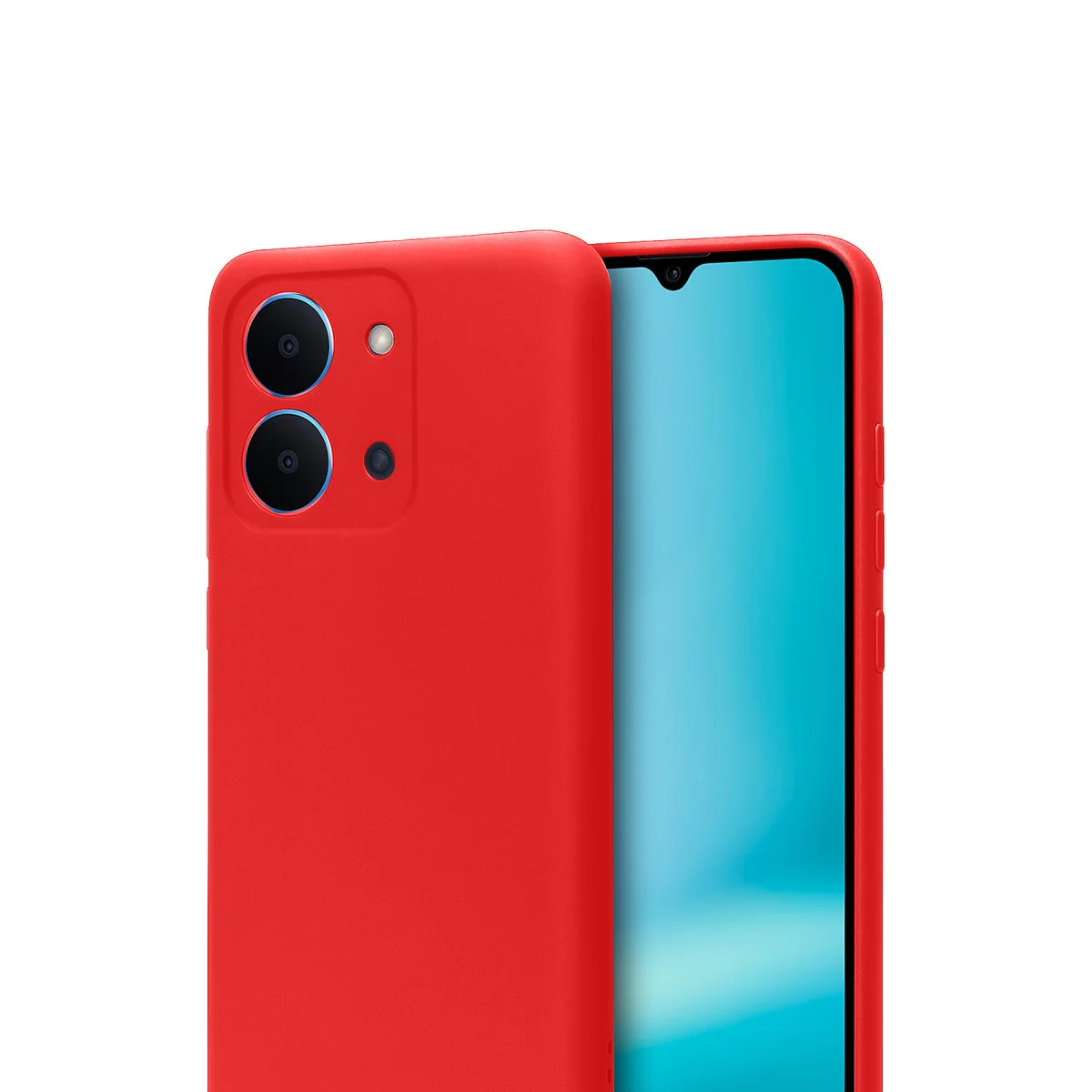 Redmi 15C 4G First Silikon - Kırmızı