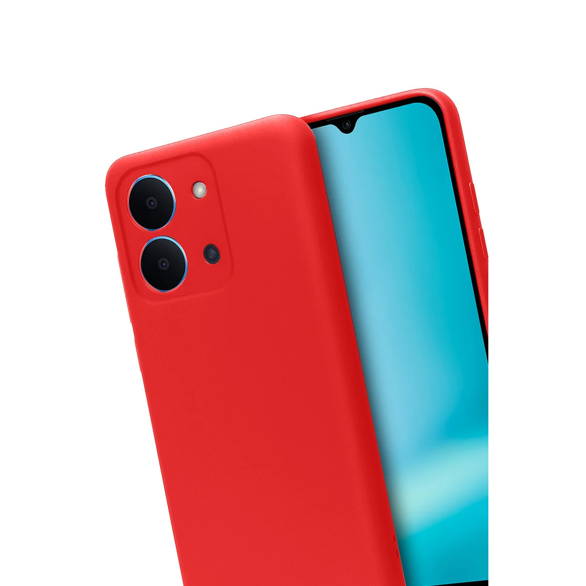Redmi 15C 4G First Silikon - Kırmızı