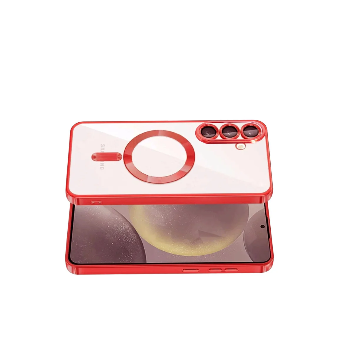 Galaxy S26 Kross Magneticsafe Kapak - Kırmızı
