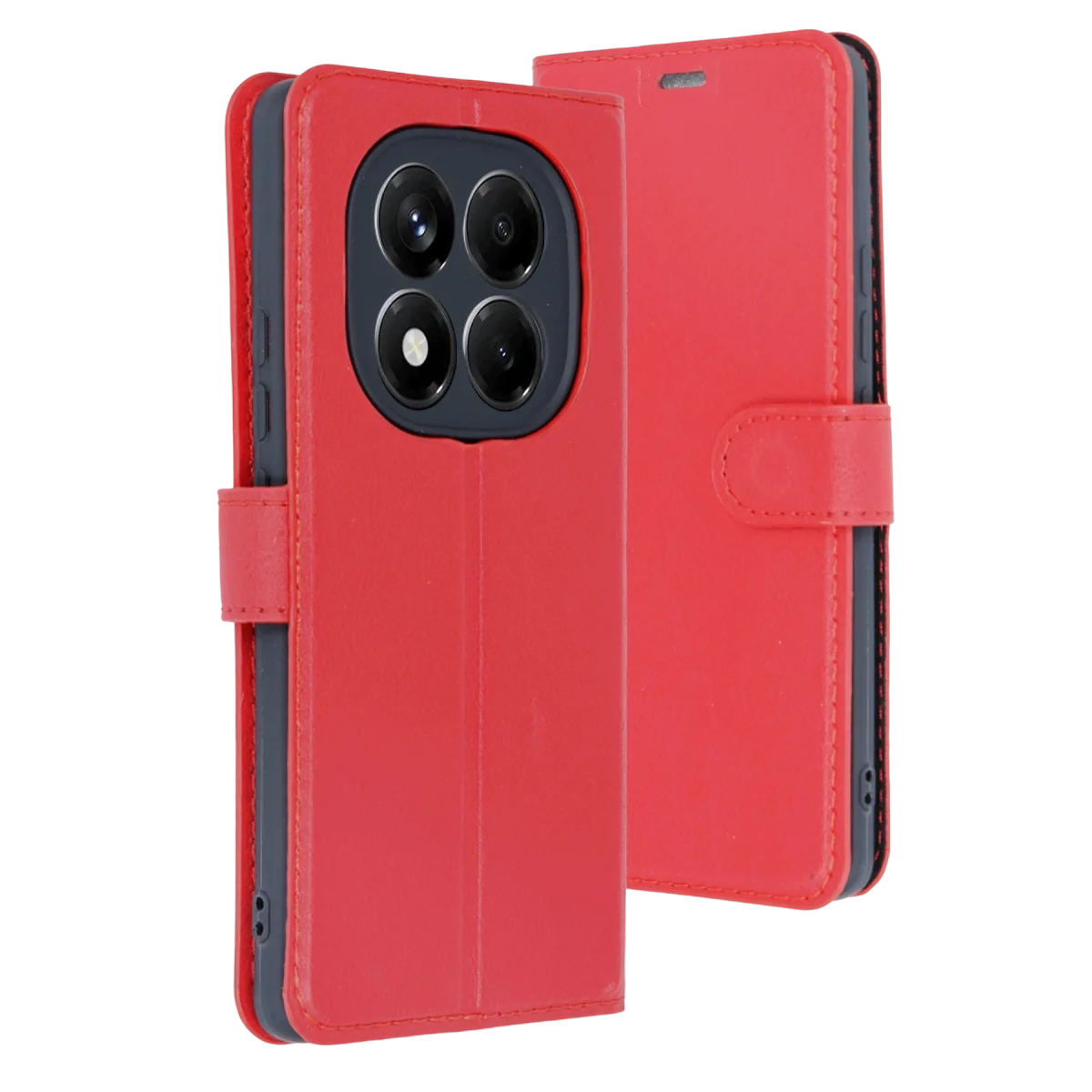 Redmi Note 15 Pro 5G Trend S Plus Kapaklı Kılıf - Kırmızı