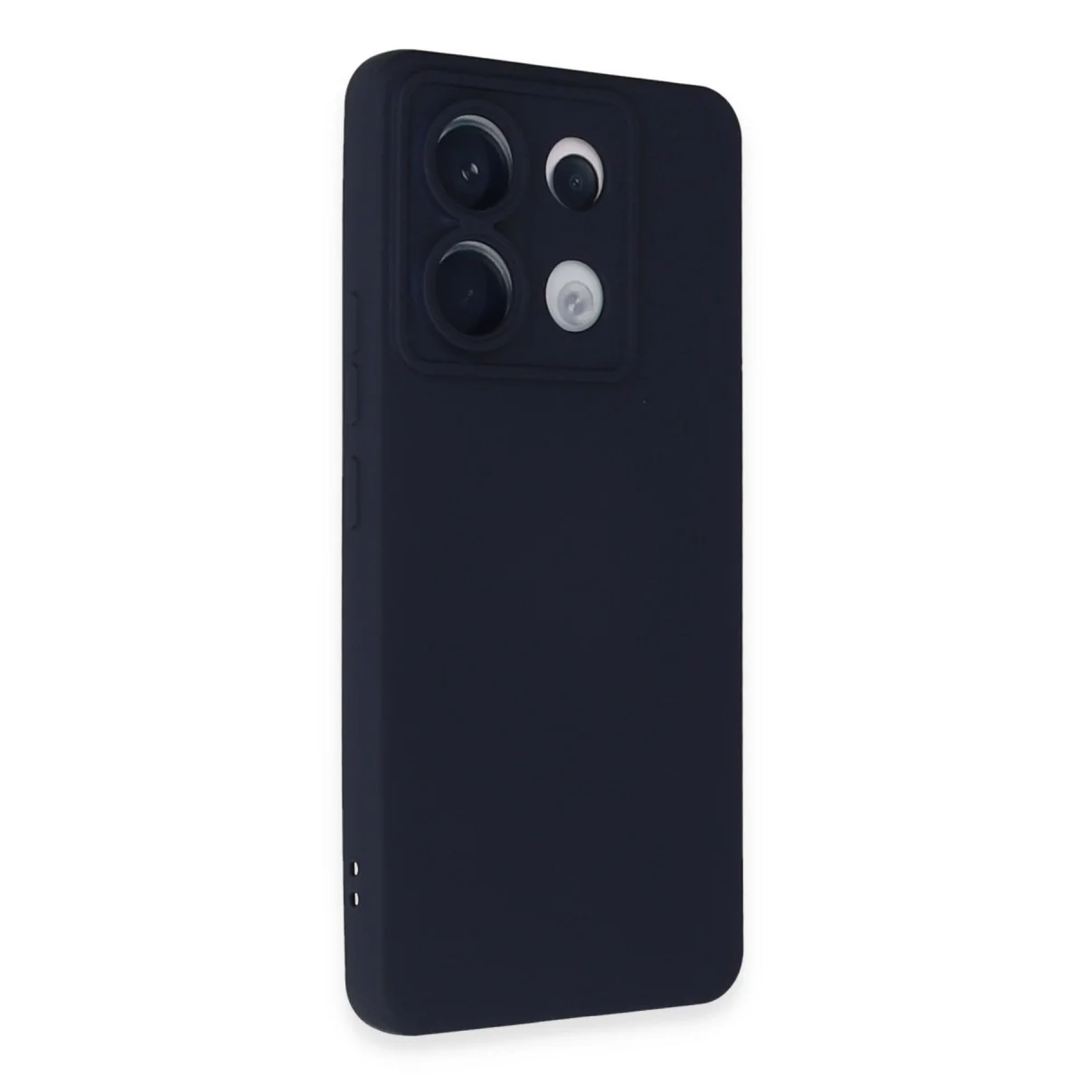 Redmi Note 13 Pro 5G Kılıf Nano içi Kadife Silikon - Lacivert