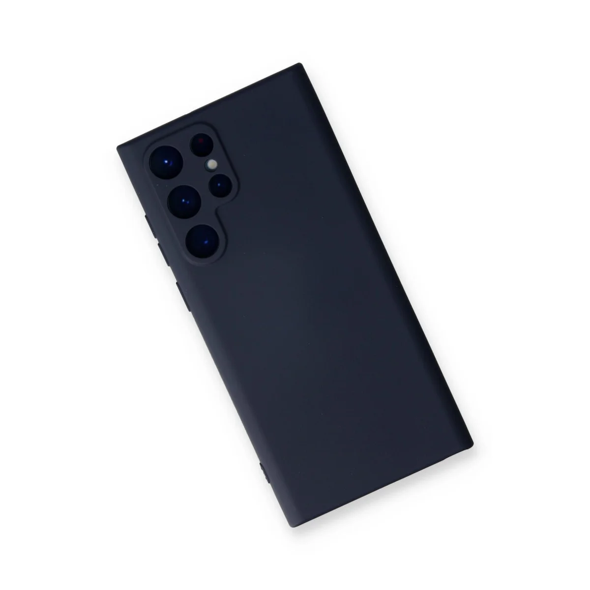 Galaxy S24 Ultra Kılıf Nano içi Kadife Silikon - Lacivert