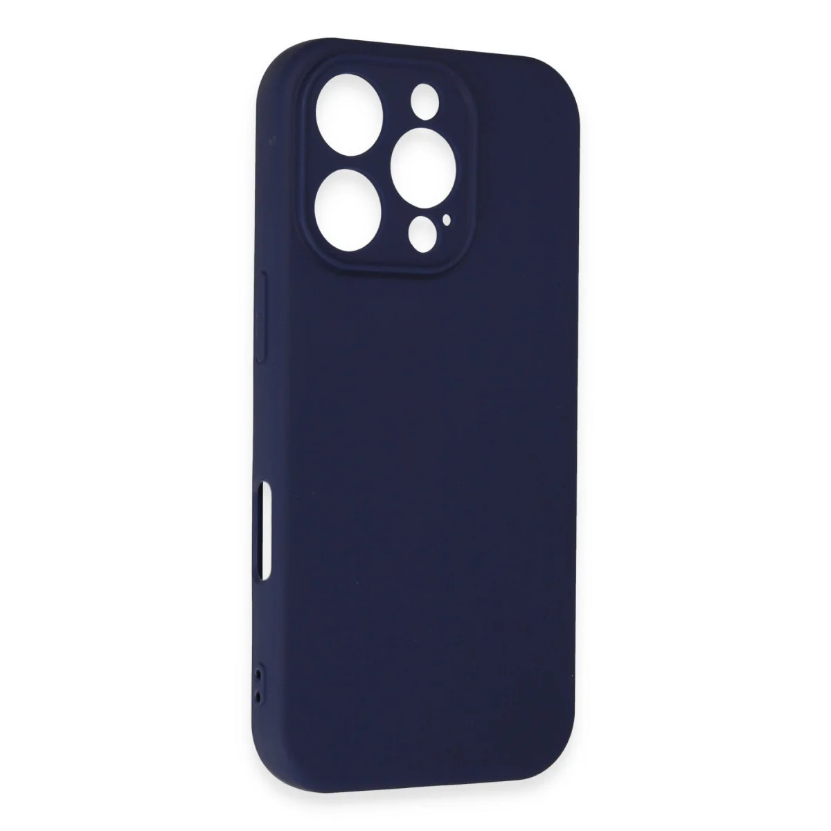 iPhone 16 Pro Kılıf First Silikon - Lacivert