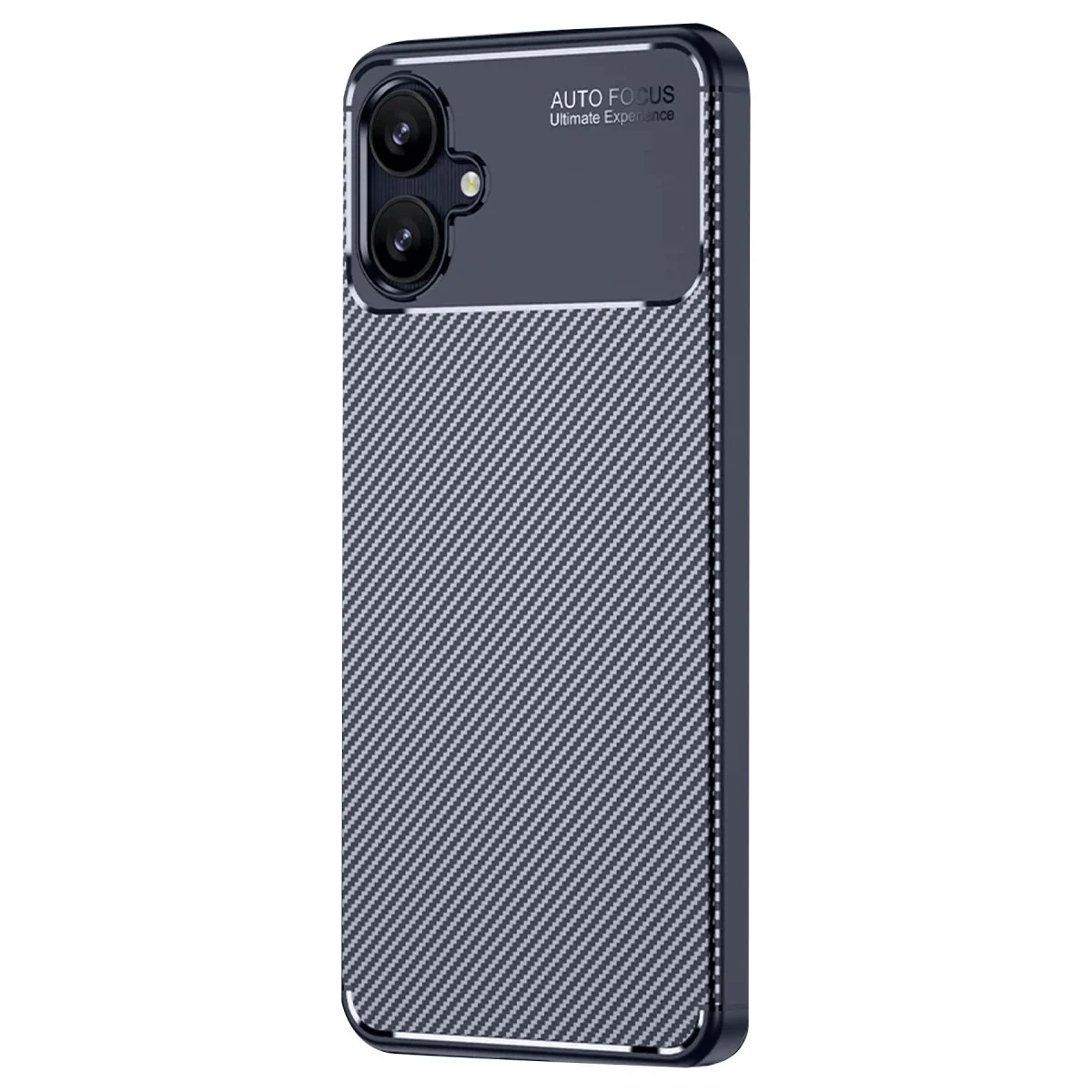 Galaxy A06 Kılıf Auto Focus Karbon Kapak - Lacivert