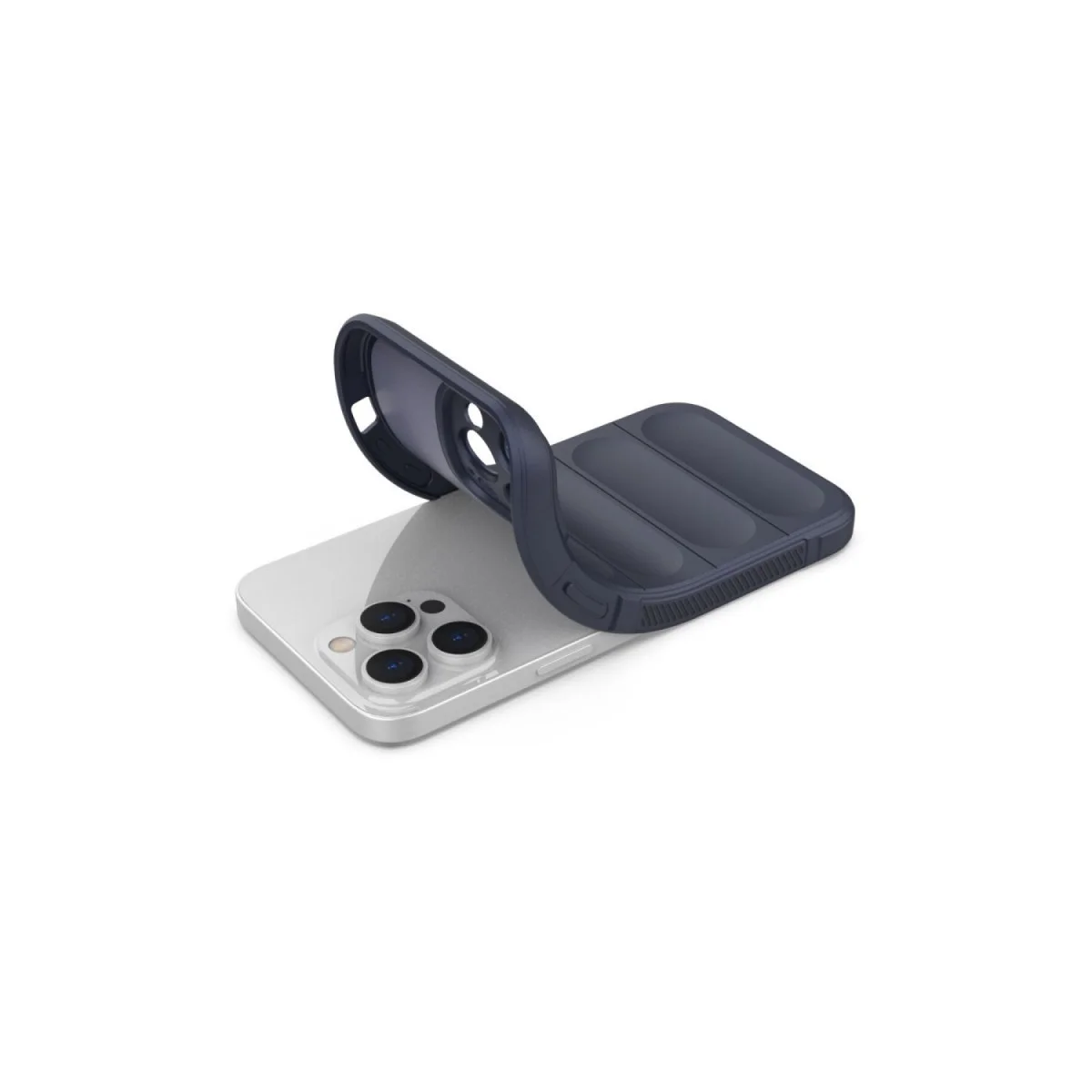 iPhone 16 Pro Kılıf Optimum Silikon - Lacivert