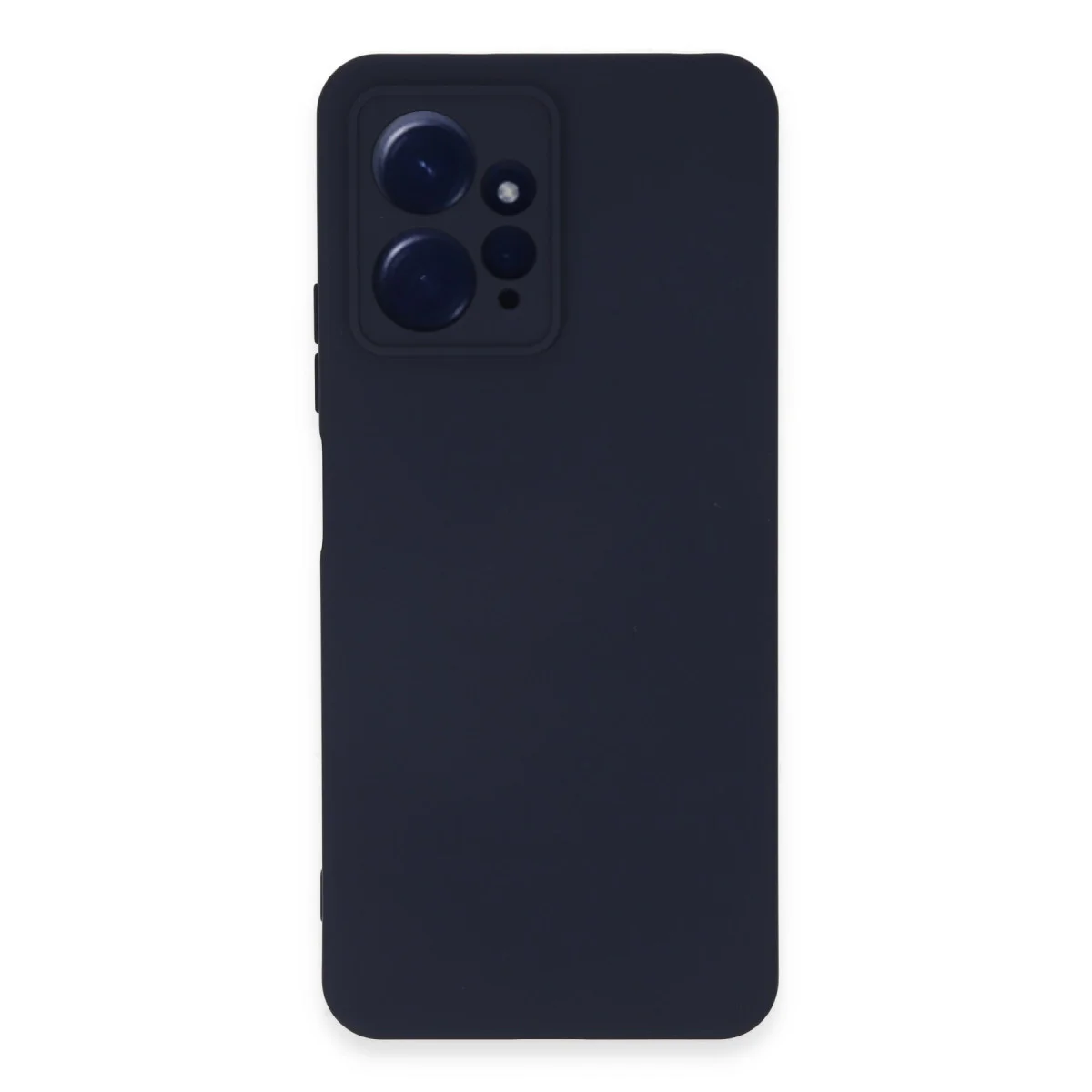 Redmi Note 12 4G Kılıf Nano içi Kadife Silikon - Lacivert