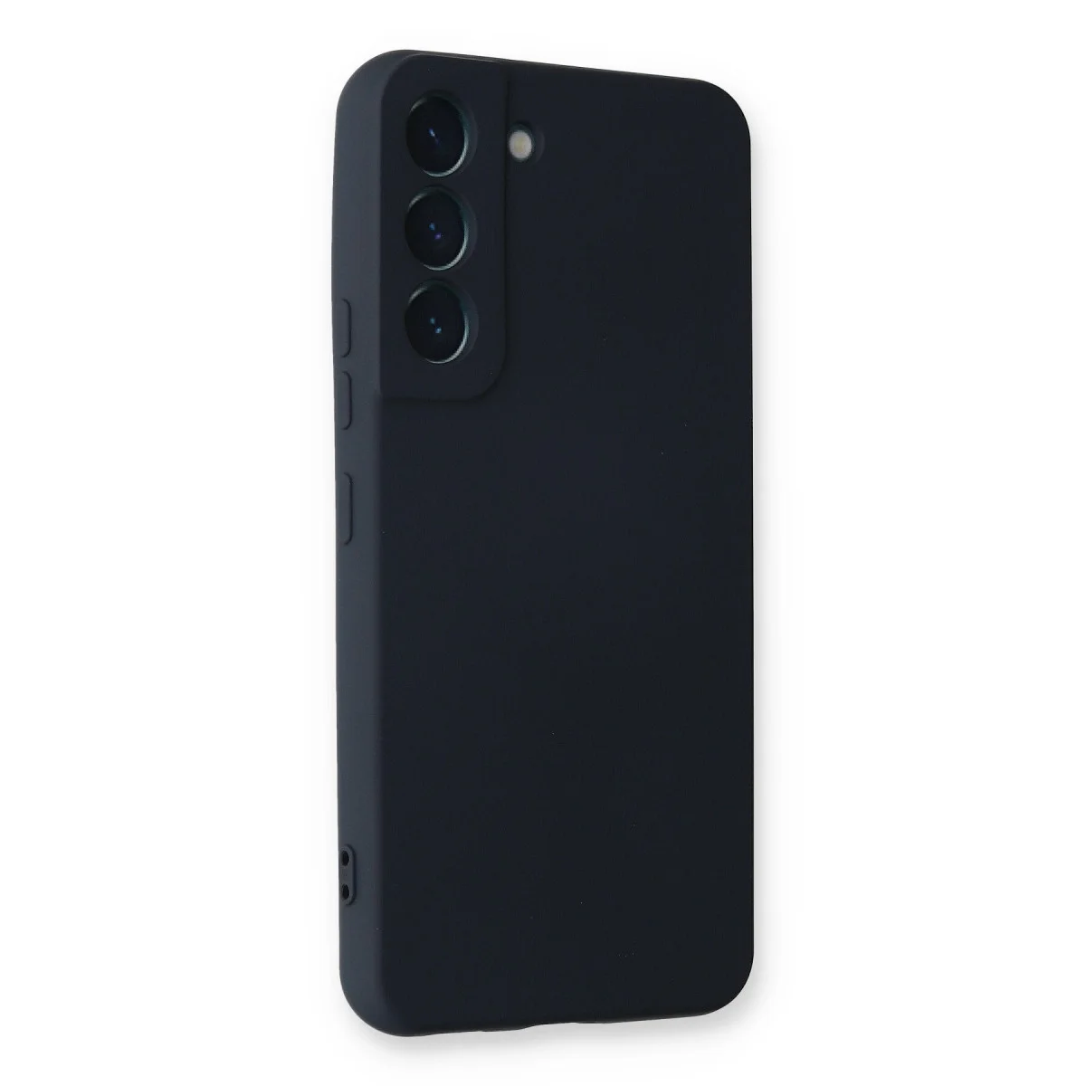 Galaxy S22 Plus Kılıf Nano içi Kadife Silikon - Lacivert