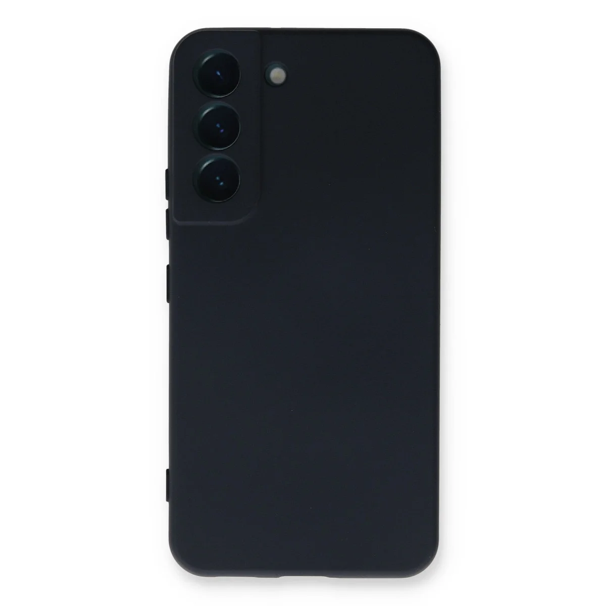 Galaxy S22 Plus Kılıf Nano içi Kadife Silikon - Lacivert