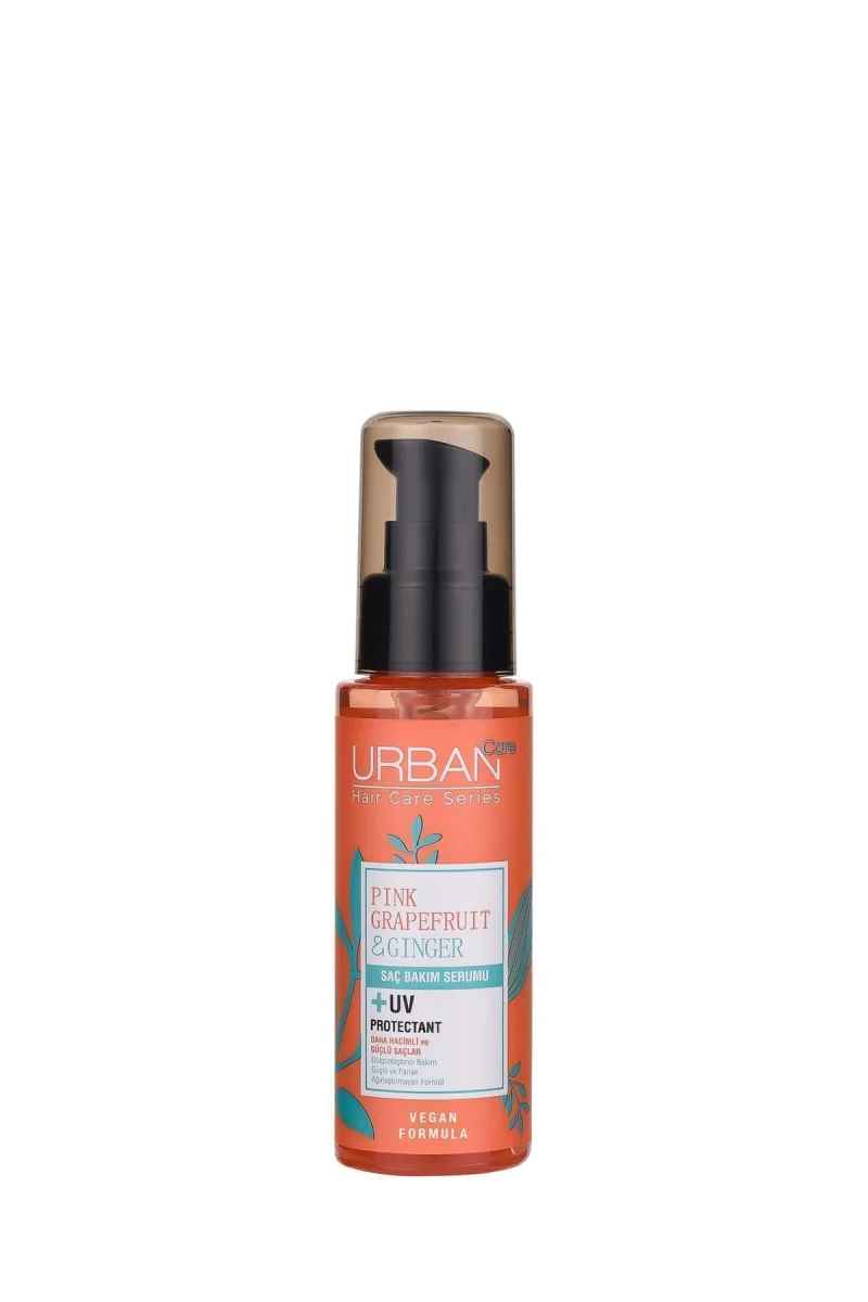 SAÇ BAKIM SERUMU & PİNK GRAPEFRUİT VE GİNGER İNCE TELLİ SAÇLARA ÖZEL DOLGUNLAŞTIRICI VEGAN 75ML