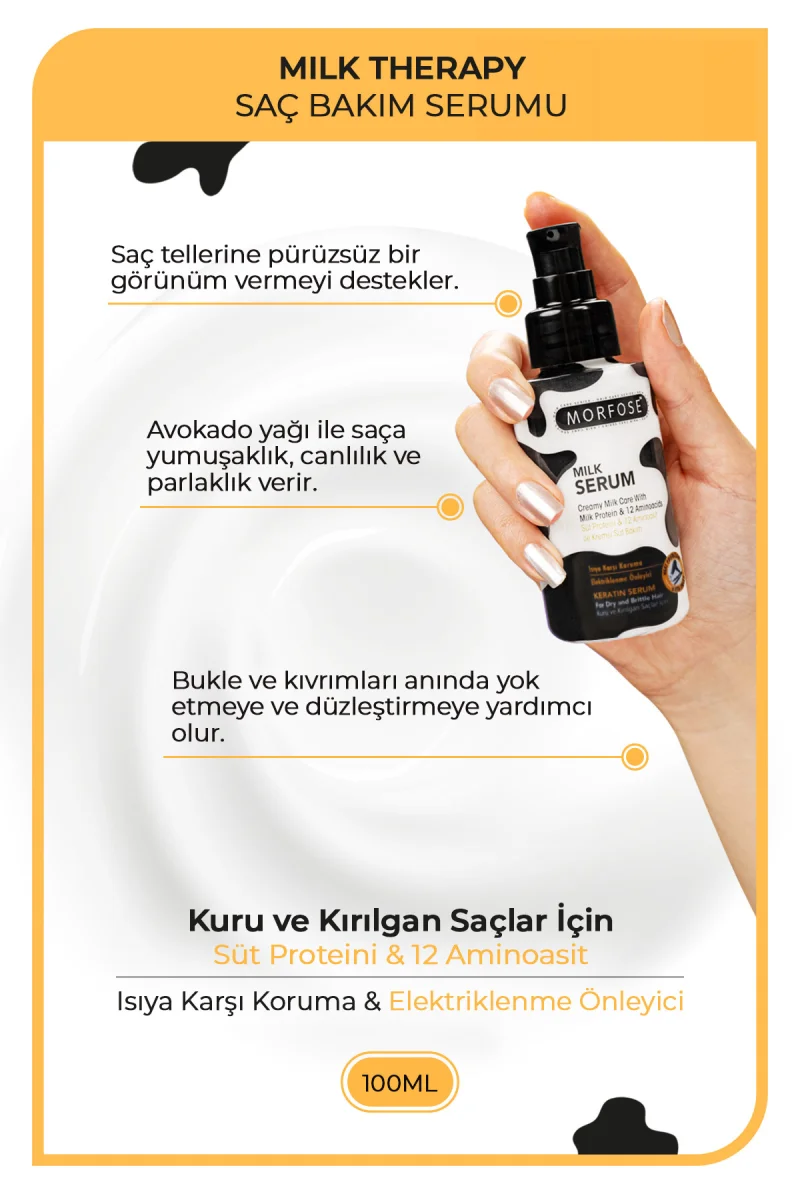 Milk Therapy Keratin Saç Serumu 100 Ml