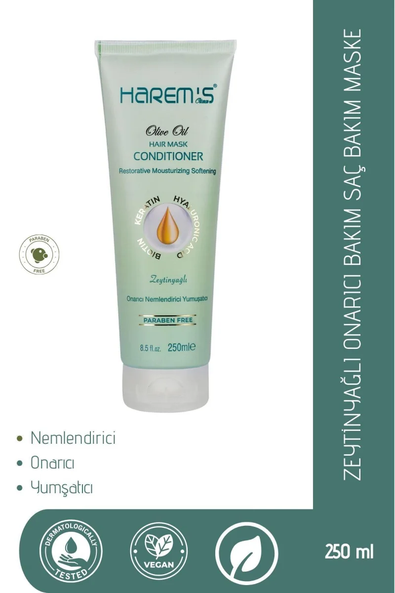 Saç Bakim Maskesi & Zeytinyağlı Saç Maske Ve Krem 250GR