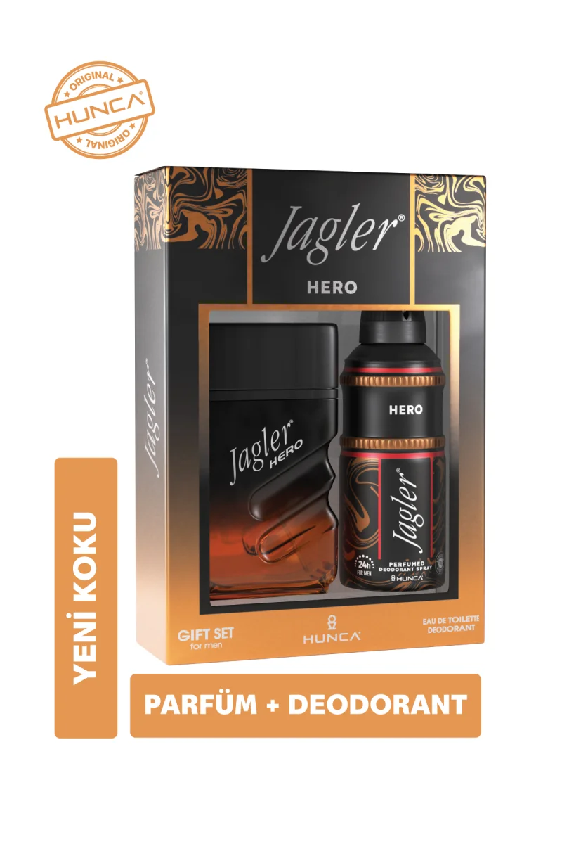 Parfüm Edt Hero Erkek 90ML + Deodorant Sprey Hero Erkek 150ML Kofre