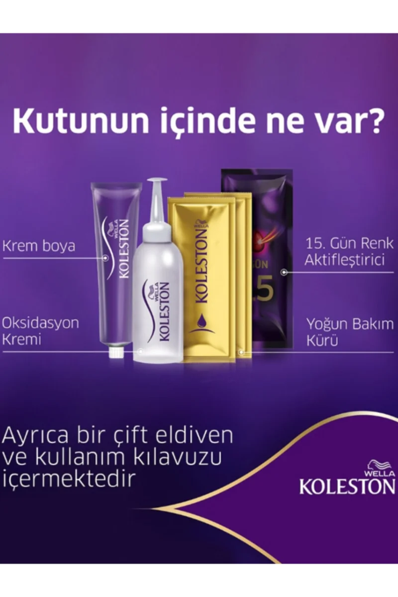 Kit Saç Boyasi & No: 2/8 Blu Yeni 23