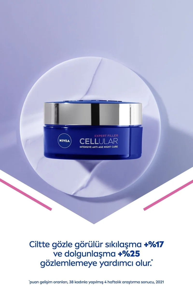 Yüz Bakim Kremi & Cellular Filler 50 Ml Yaşlanma Karşıtı Gece Kremi