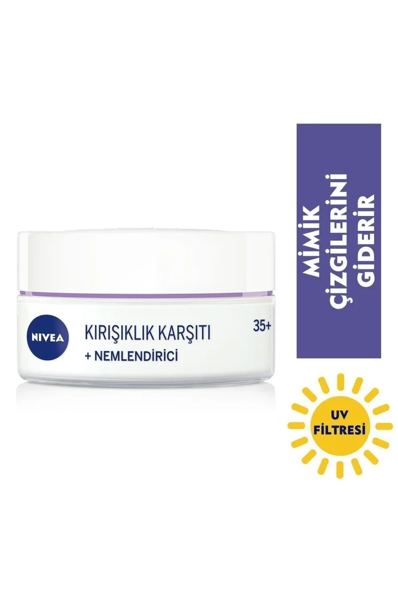 Yüz Bakim Kremi & Kırışıklık Karşıtı & Nemlendirici 35+YAŞ Gündüz Kremi 50ML
