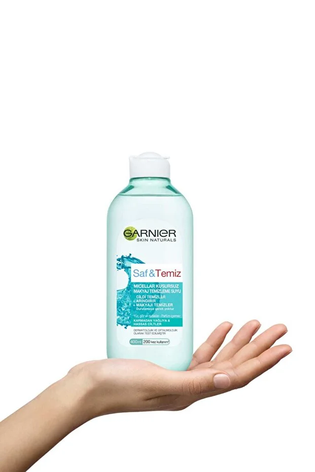 Makyaj Temizleme Suyu & Micellar Kusursuz Saf Ve Temiz 400ML