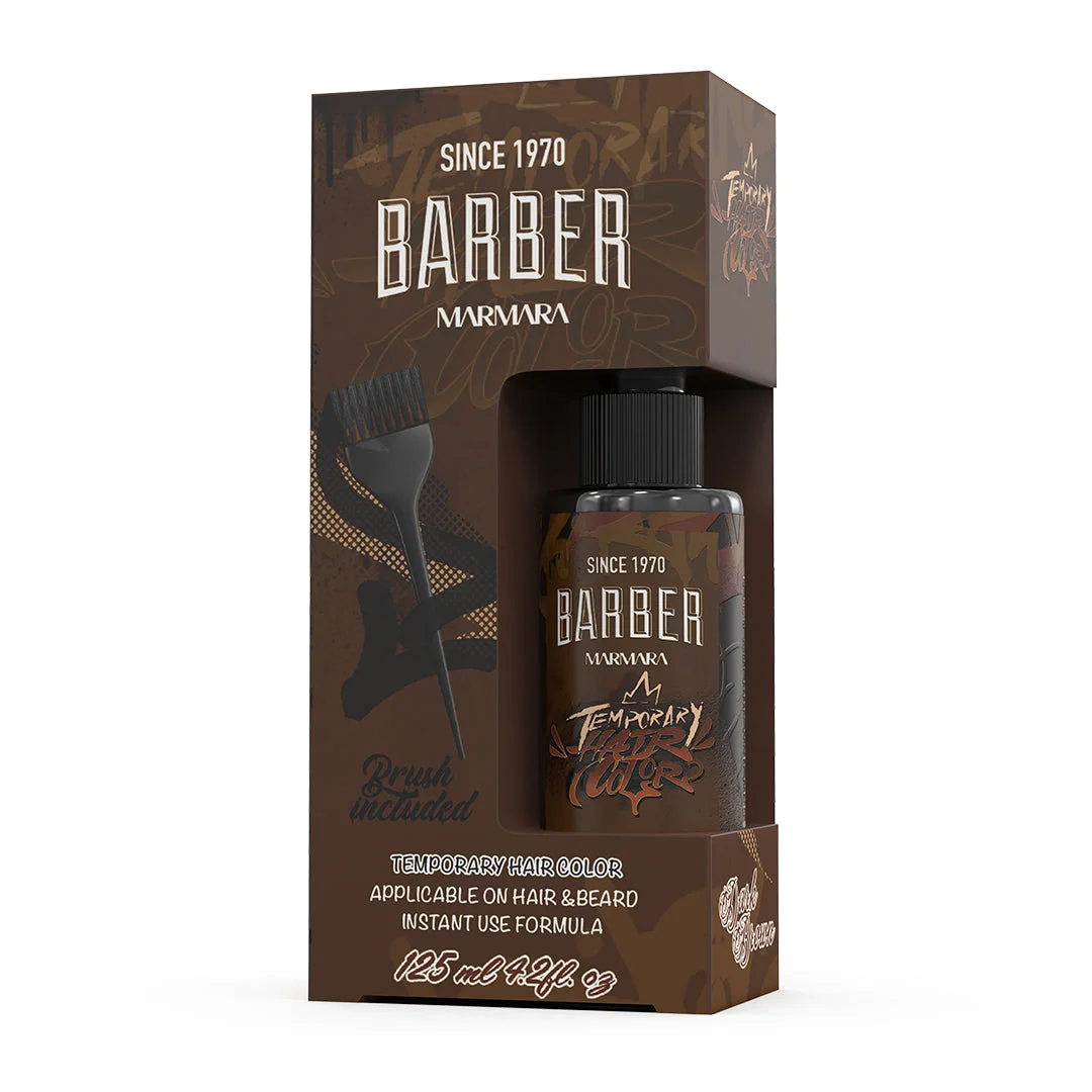 Barber Marmara Geçici Say Boyasi Koyu Kahverengi 125 Ml