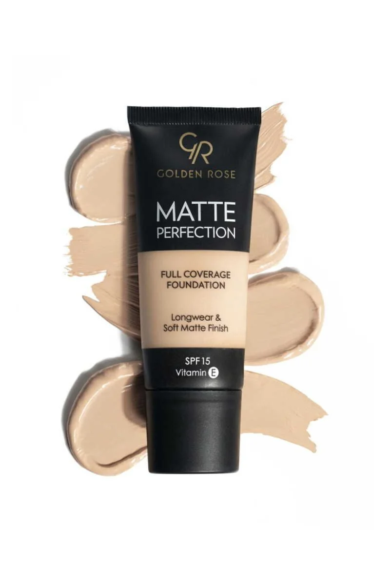 Matte Perfection Foundation Cool 06 Söğüt Özü & Üzüm Çekirdeği Yağlı Mat Fondöten 35 ml