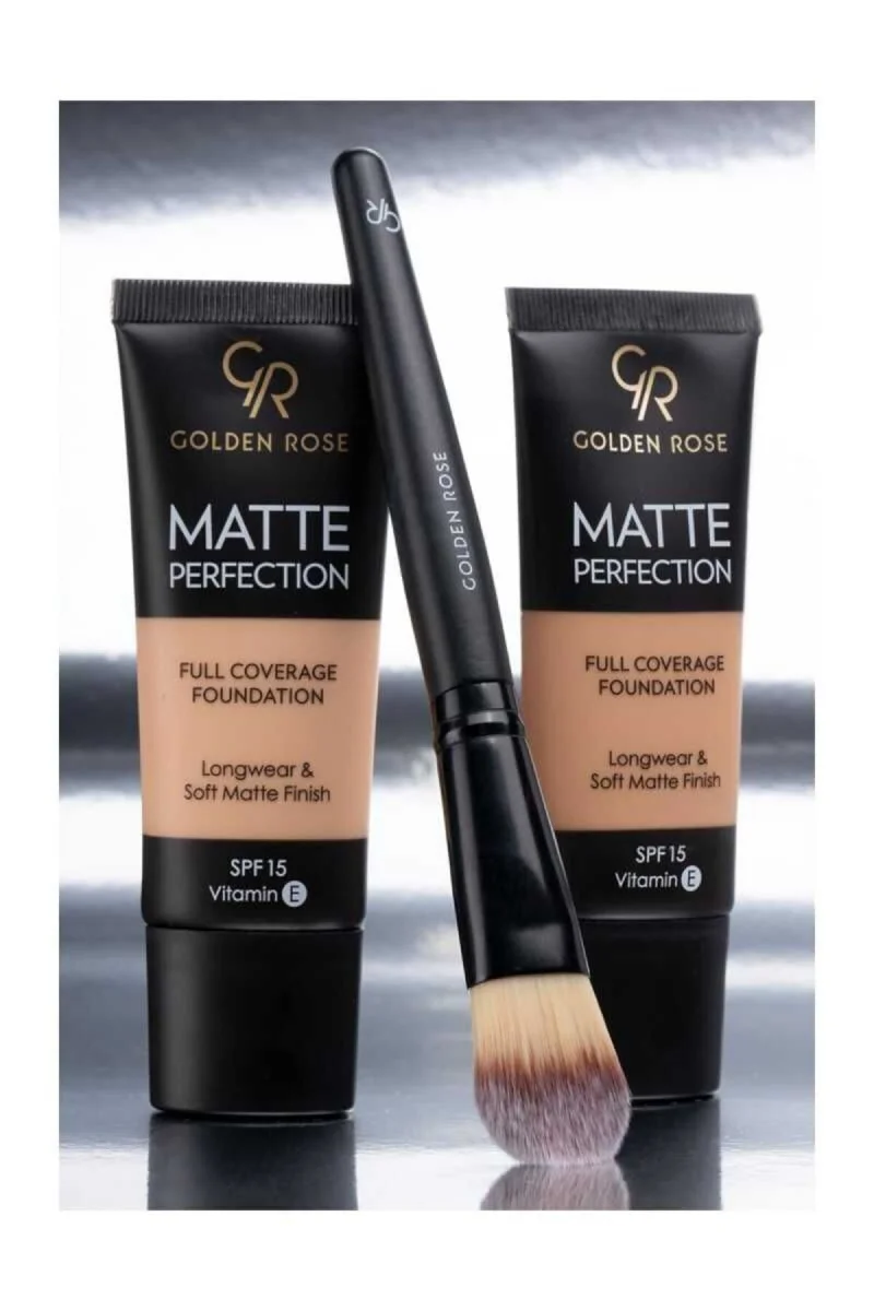 Matte Perfection Foundation Warm 05 Söğüt Özü & Üzüm Çekirdeği Yağlı Mat Fondöten 35 ml