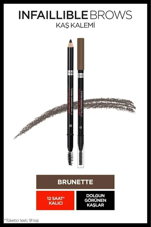 Kaş Kalemi & Brow Line Definer No: 3.0 Brunette
