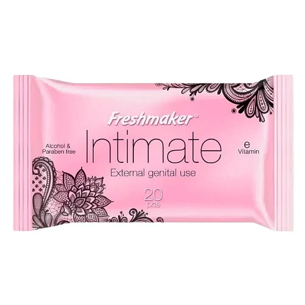İntim Temizleme Mendili & İntimate 20Lİ