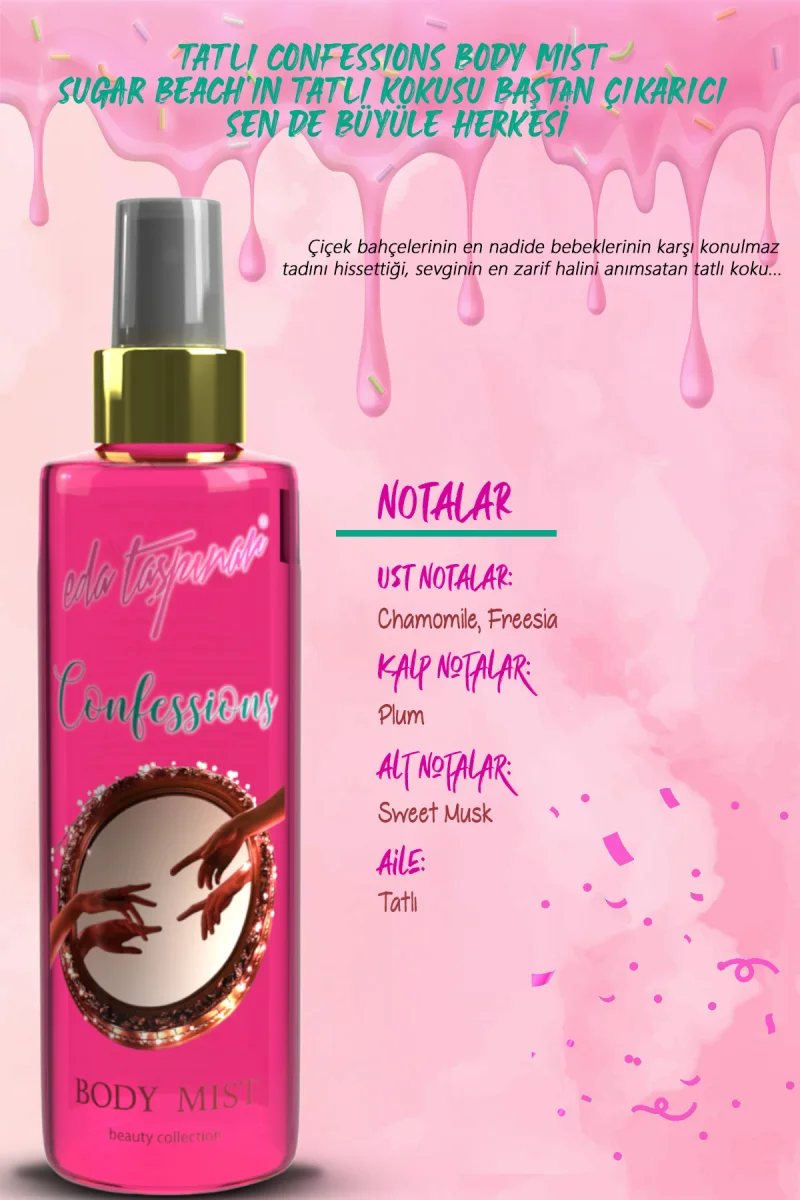 Deodorant Body Splash & Confessions Kadin 200ML