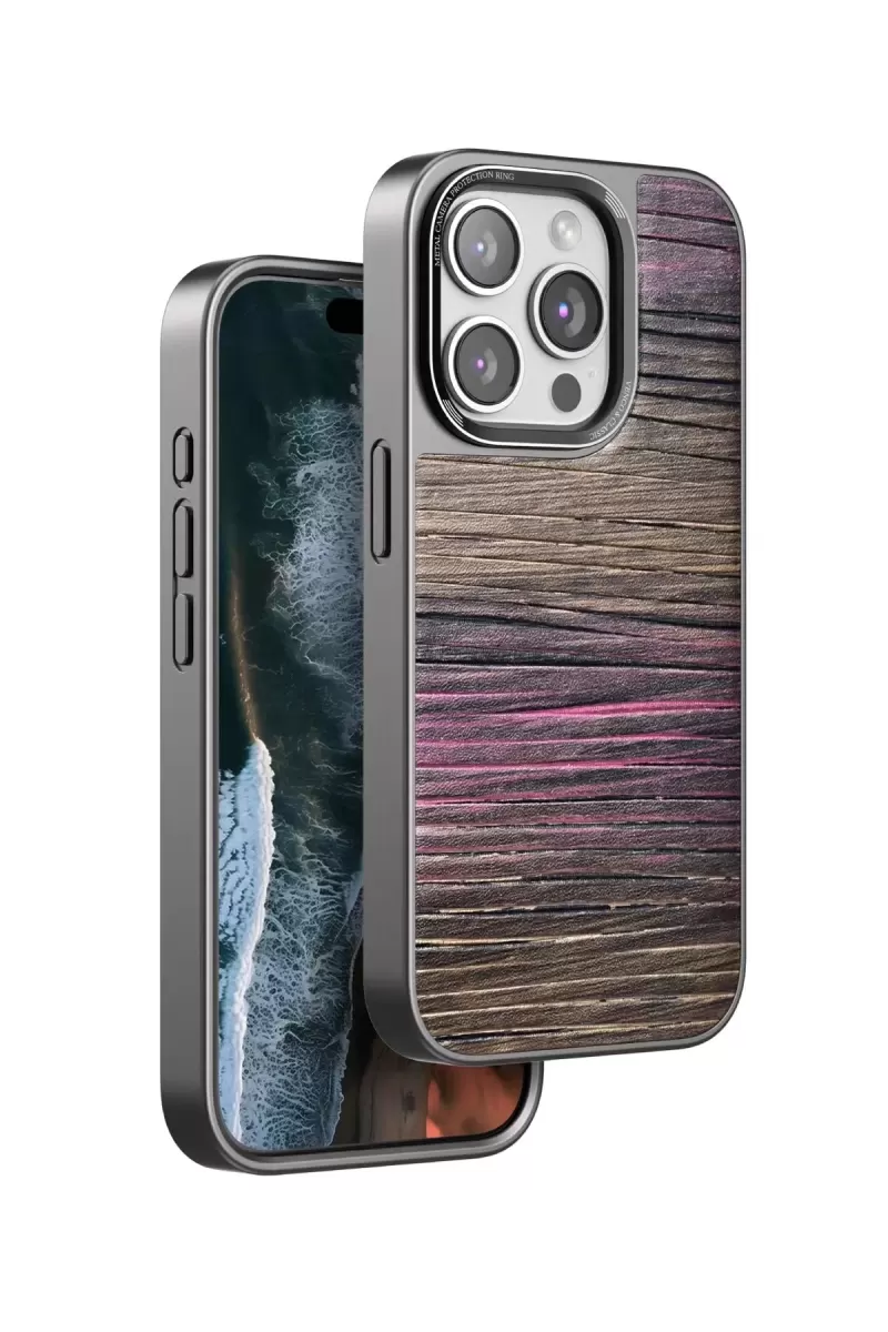 iPhone 14 Pro Max Wave Kapak - Pembe