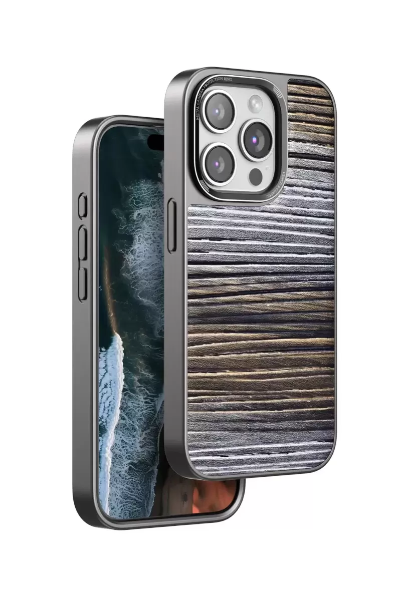 iPhone 15 Pro Wave Kapak - Sarı