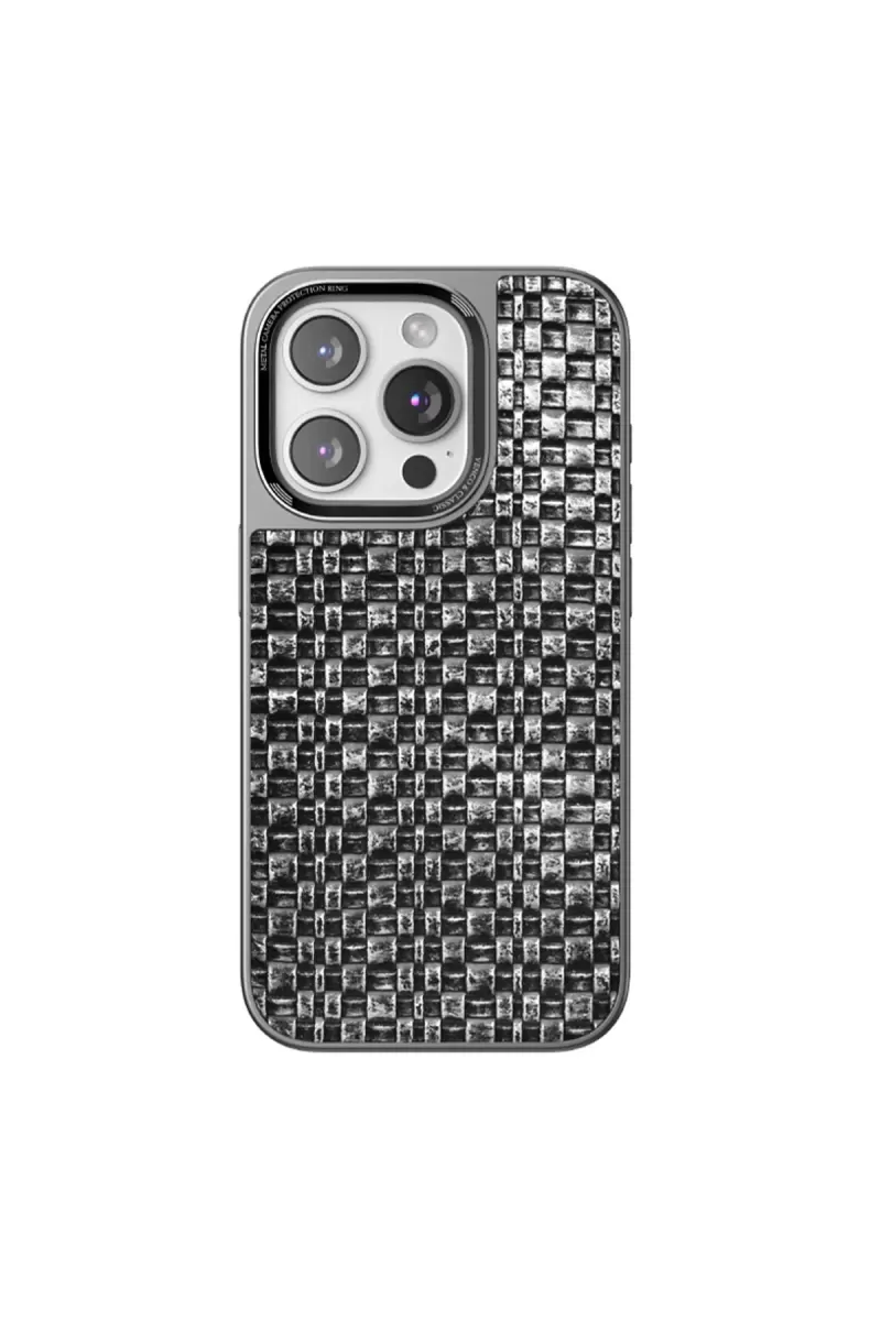 iPhone 14 Pro Brand Kapak - Gümüş