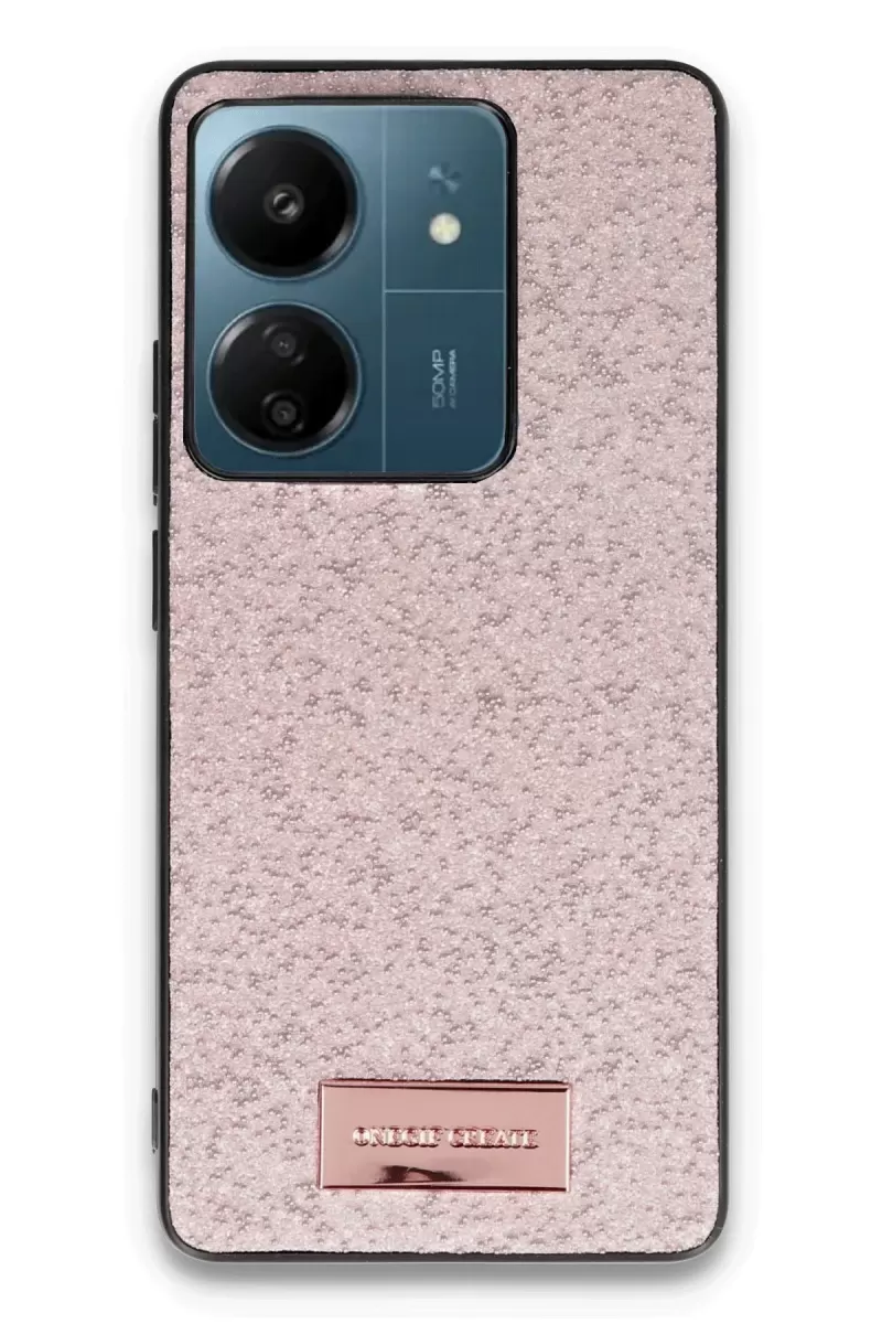 13C Bright Simli Kapak - Pembe