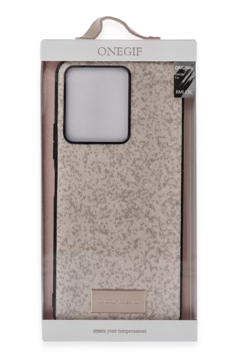 13C Bright Simli Kapak - Pembe
