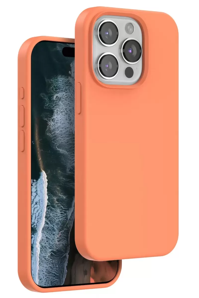 iPhone 15 Pro Max Home Magsafe Kapak - Turuncu
