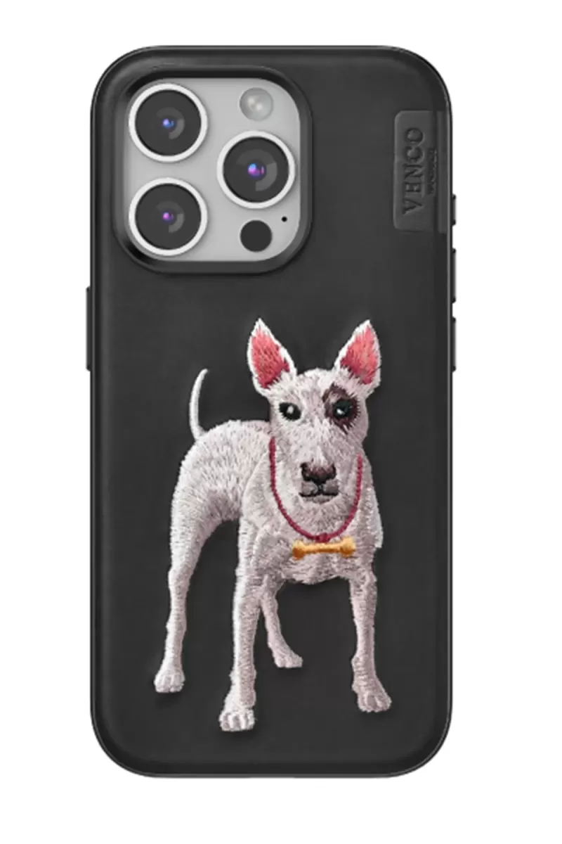 iPhone 15 Pro Max Perma Desenli Kapak - Siyah