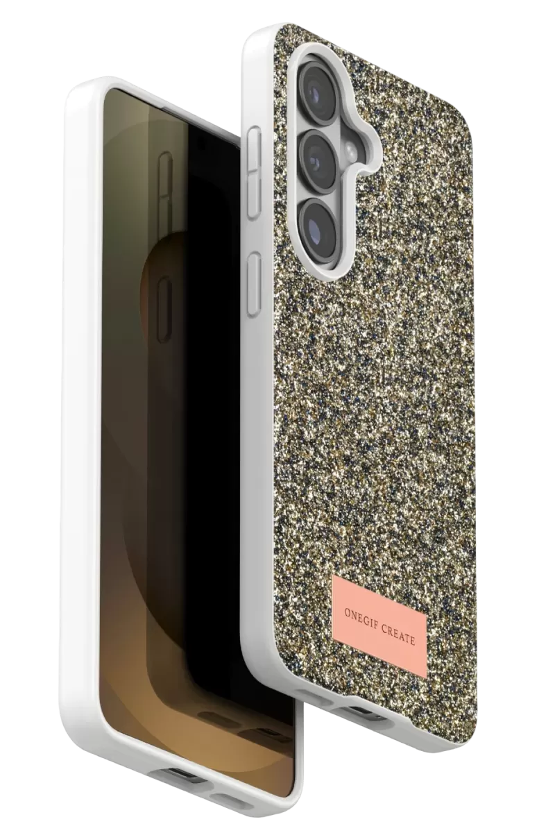 Galaxy S26 Plus Bright Simli Kapak - Gold
