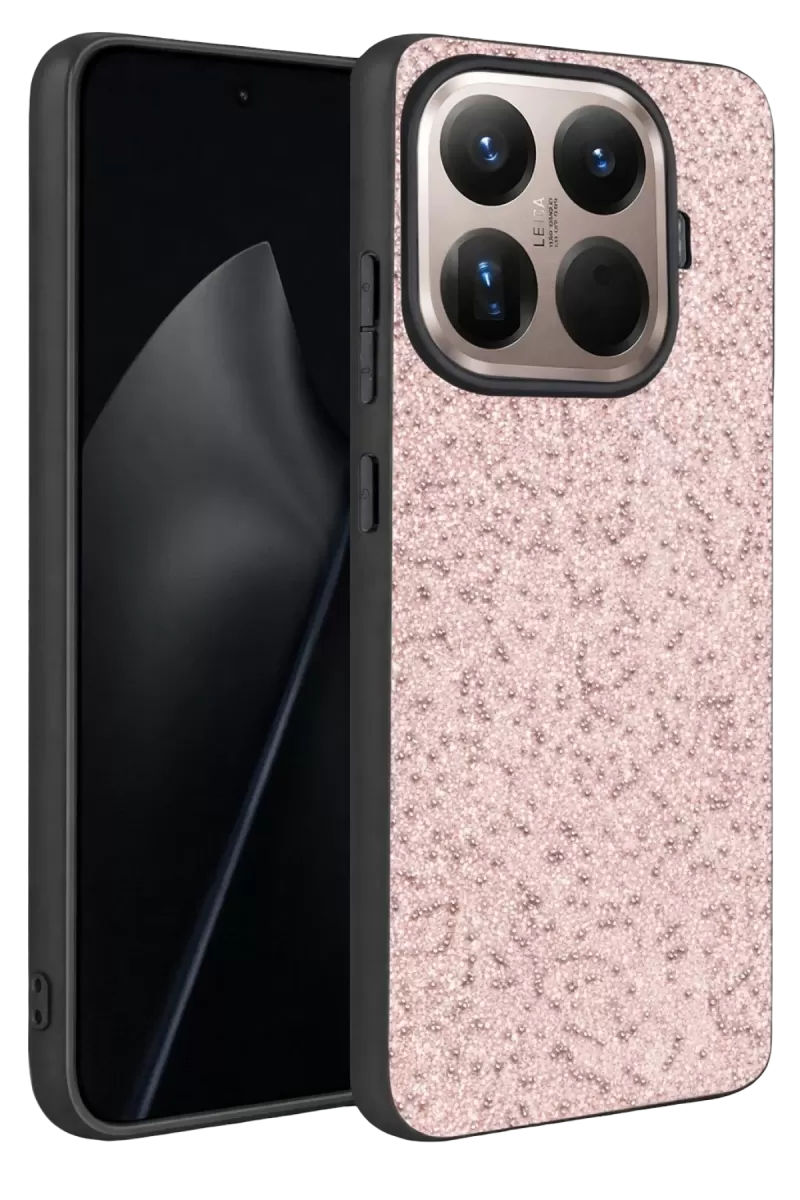 Mi 15T Pro Bright Simli Kapak - Pembe