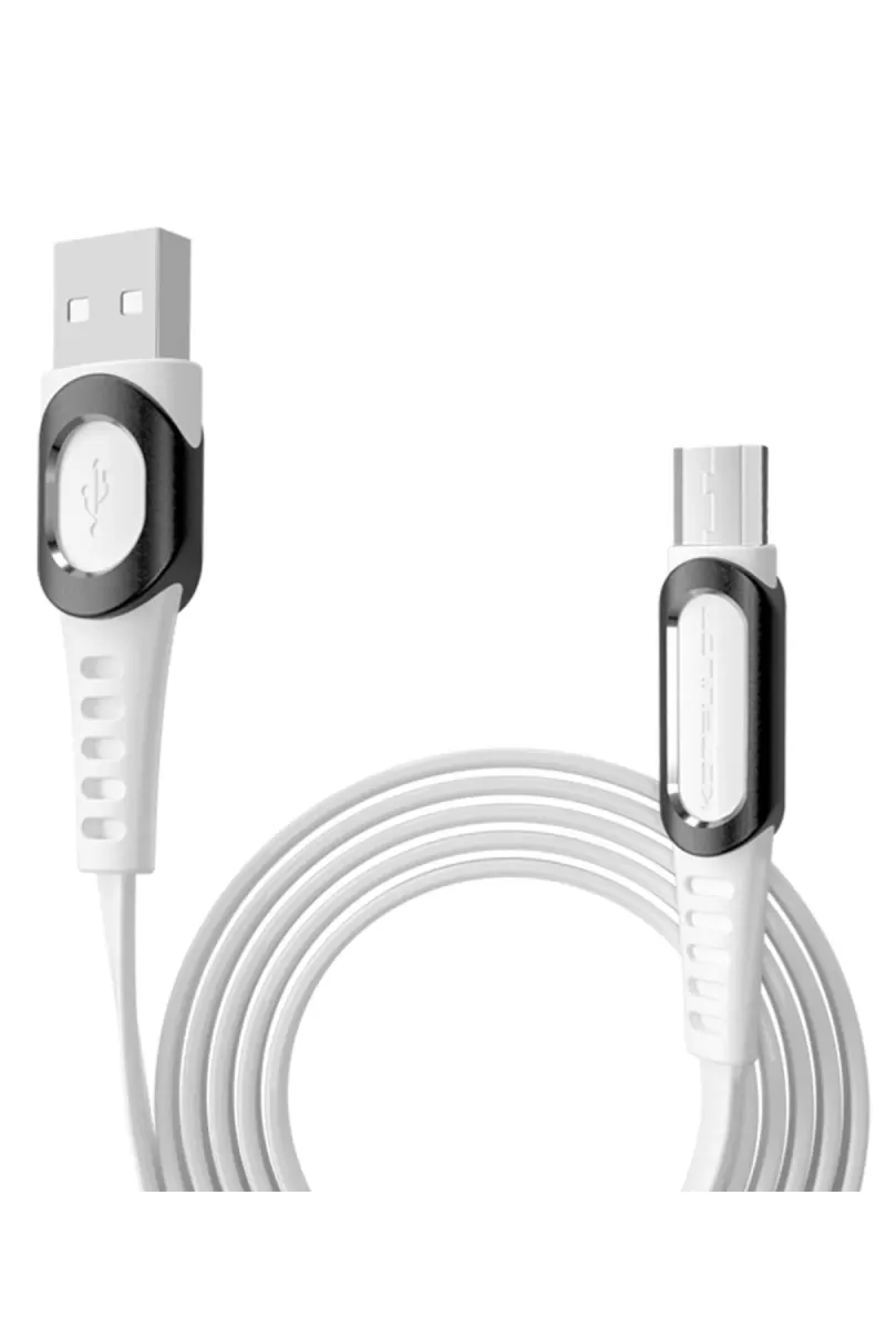 DC01 Süper Hızlı Micro USB Kablo 1M 2.4A - Beyaz