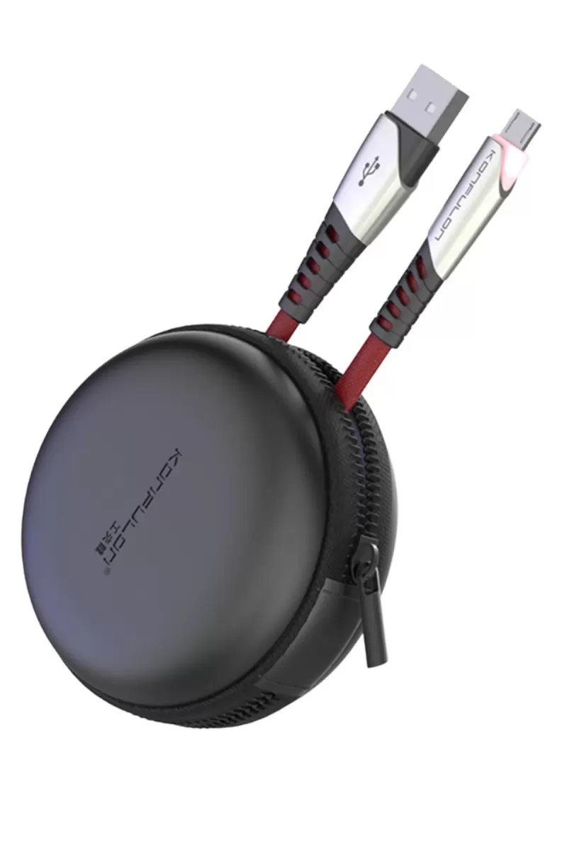 DC16 Micro USB Kablo 1M 2.4A - Mavi