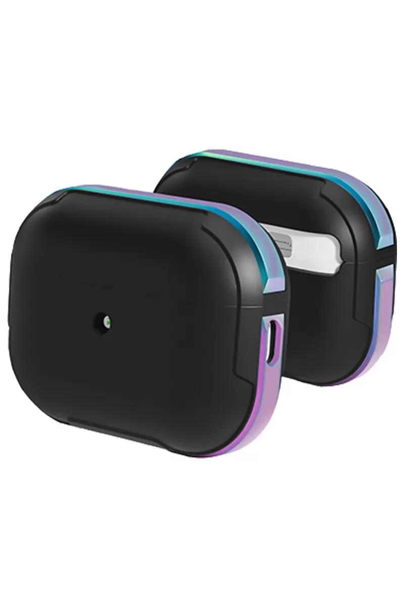 Airpods 3 (3.nesil) MO-A8 Armor Kılıf - Rainbow