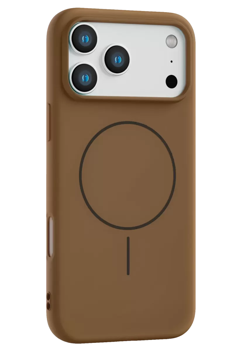 iPhone 17 Pro Jully Magsafe Kapak - Kahverengi