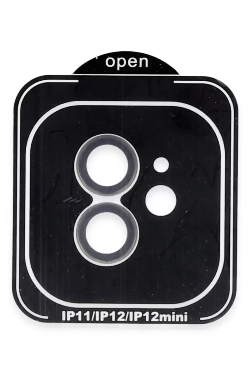 iPhone 11 PVD Metal Kamera Lens - Yeşil
