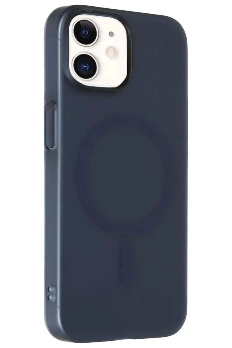 iPhone 11 Tuna PC Slim Magsafe Kapak - Lacivert