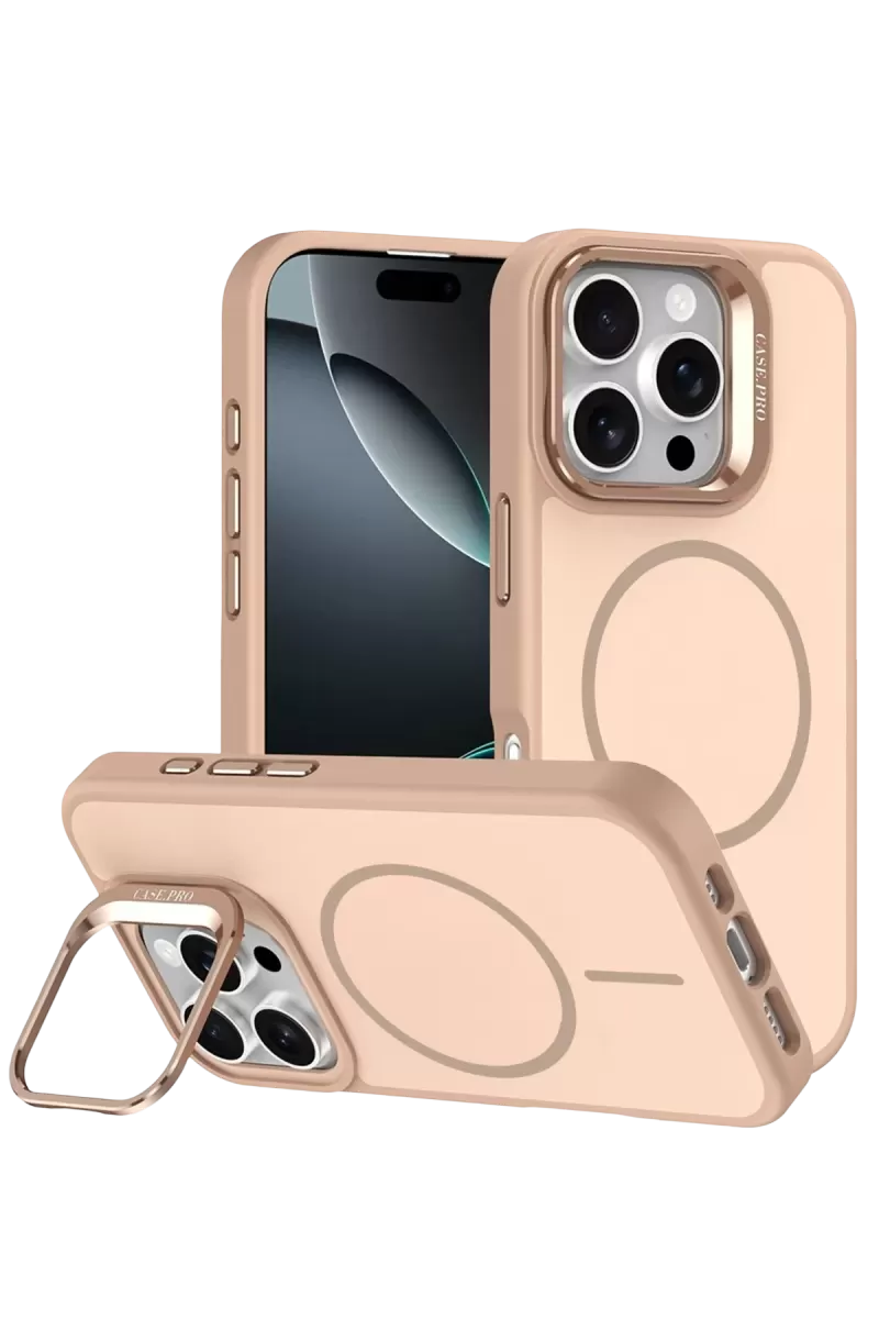 iPhone 16 Pro Max Flexa Magsafe Kapak - Gold