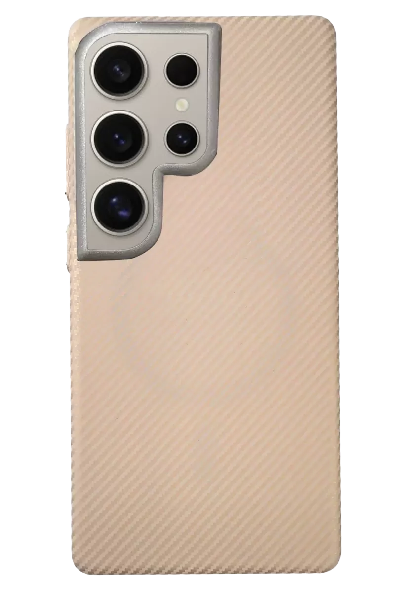 Galaxy S24 Ultra Besa Magsafe Kapak - Desert